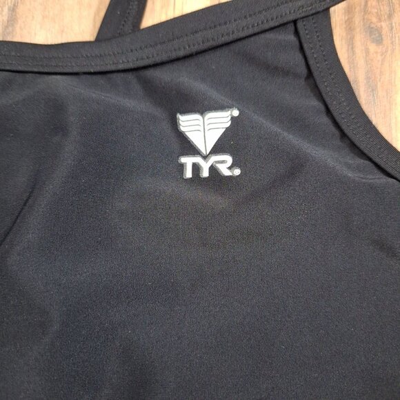 Tyr black halter top bikini top size medium - Picture 4 of 4